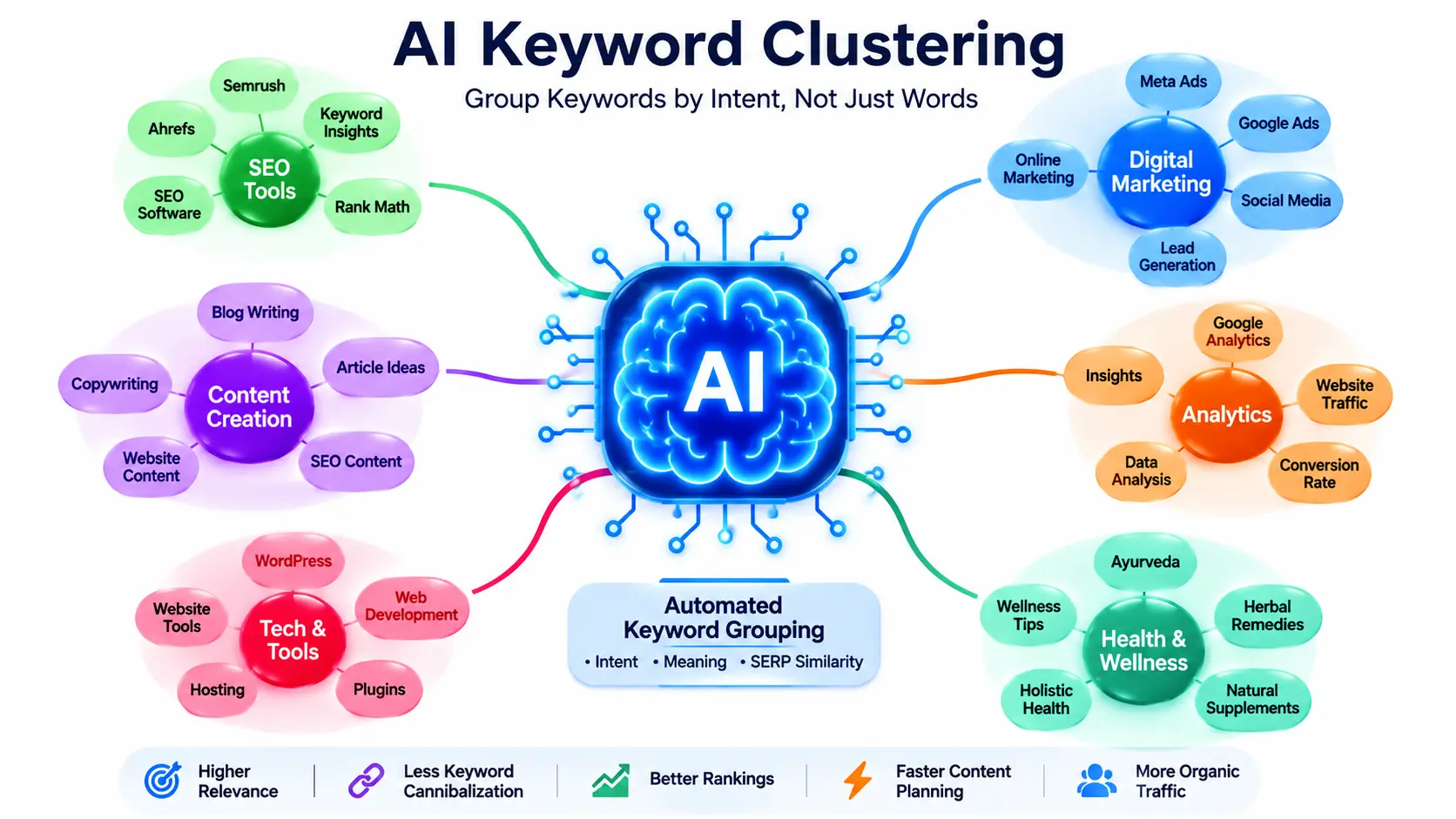 AI Keyword Clustering: Build Topic Clusters in Minutes