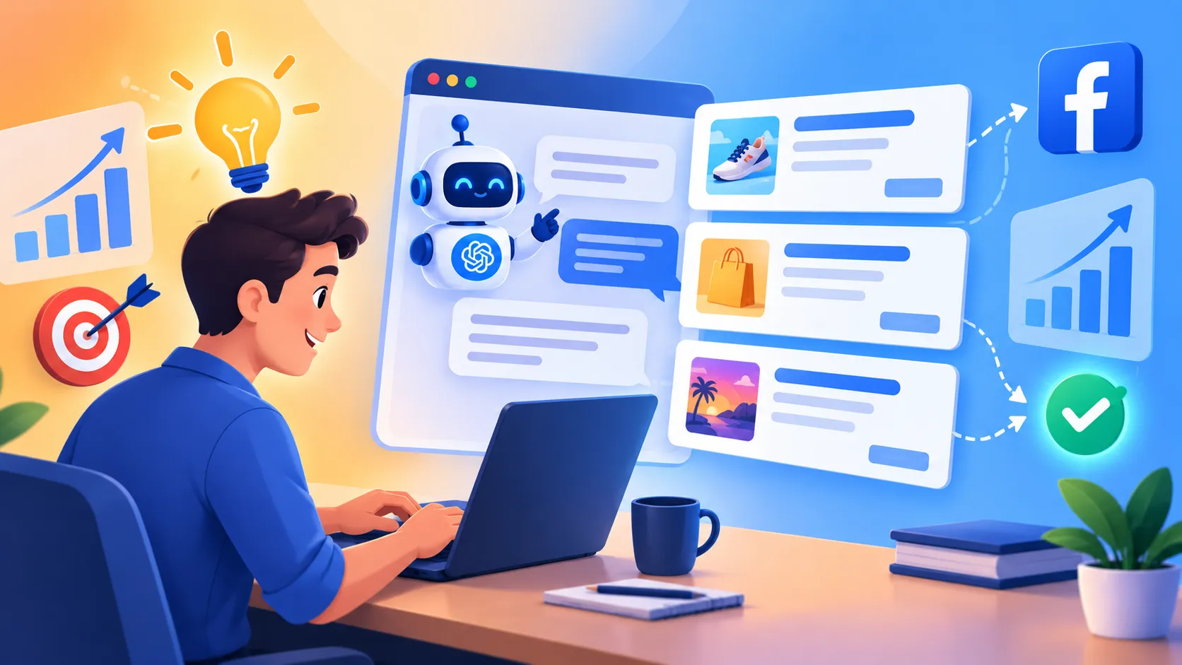How to Use ChatGPT & AI Tools to Write Winning Facebook Ad Copy