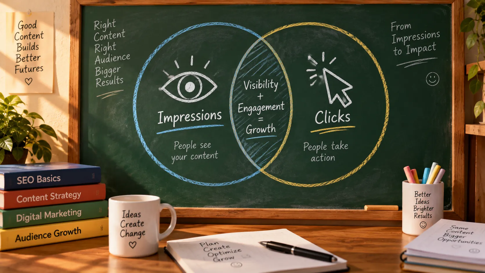 Impressions vs Clicks — The Confusion That Cost Me Months