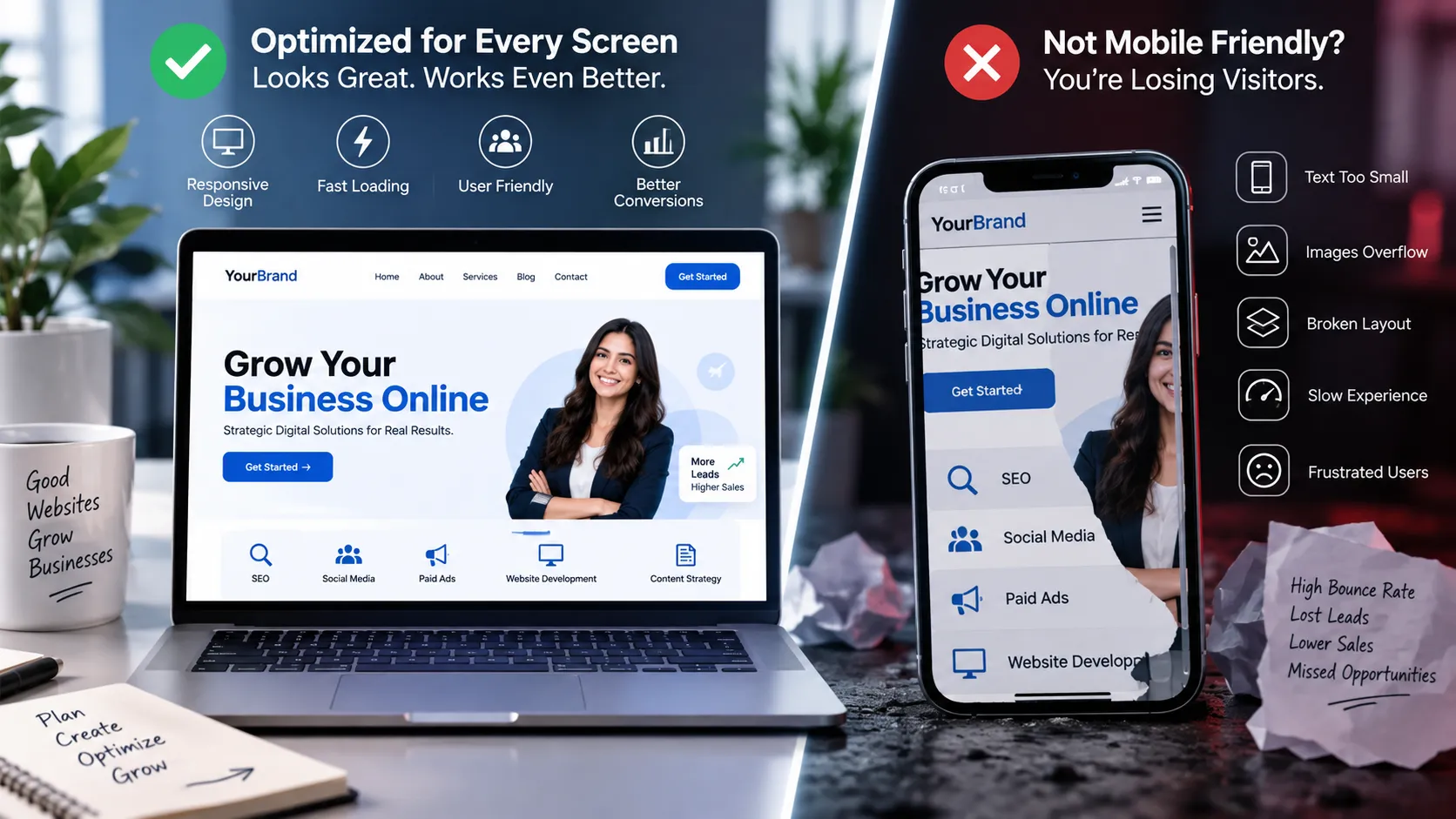 Reason #2 — Your Site Isn’t Mobile-Friendly Enough