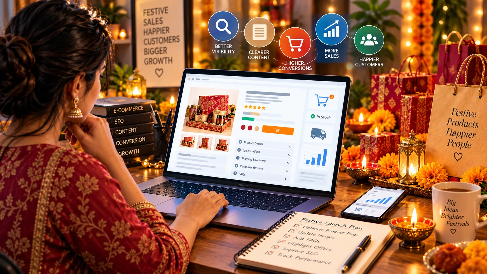 Your Product Pages Are Invisible to Festive Shoppers. Here’s How to Fix Them Before Navratri.