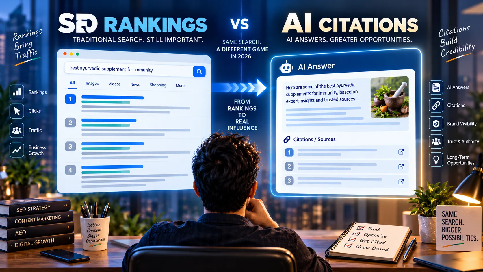 Rankings vs Citations: Why AI Answers Change What SEO Success Means
