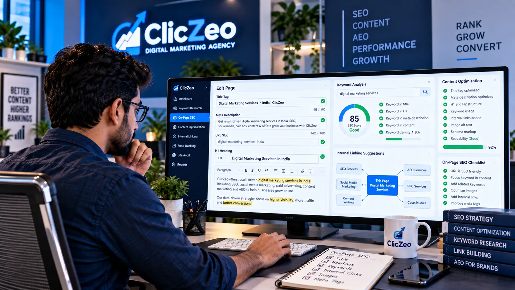 SEO Services for Businesses: How ClicZeo Helps Improve Organic Visibility